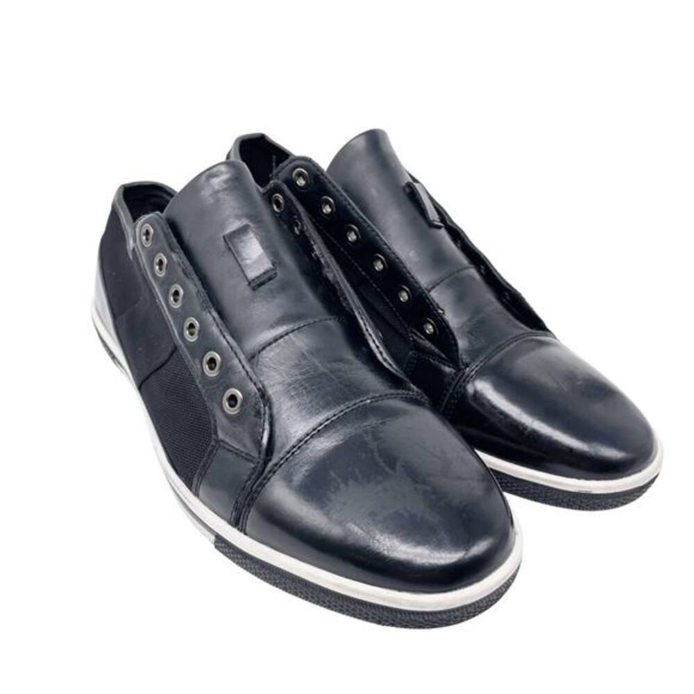 Zanzara Men's Rory Black Lace Up‎ Sneakers Size 11.5